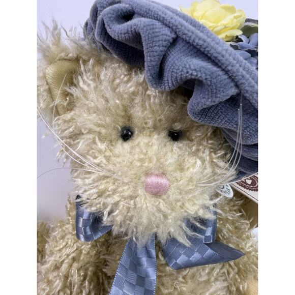 NWT Boyds Bears Claudette Prissypuss s 12” Cat Plush – T.J.’s Best Dressed - Picture 2 of 14